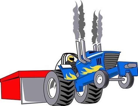 Tractor Pull Clip Art Library