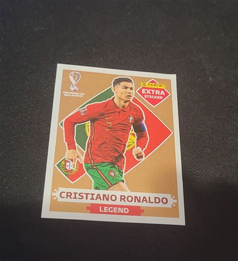 Cristiano Ronaldo Bronze Figurinha Copa Qatar Panini Item P