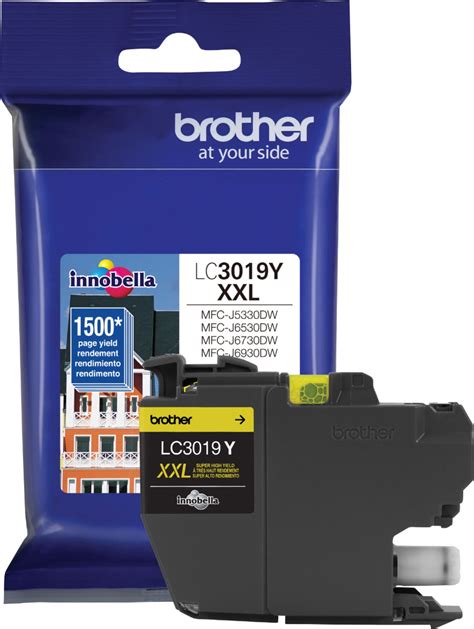 Best Buy Brother LC3019Y XXL Super High Yield Ink Cartridge Yellow