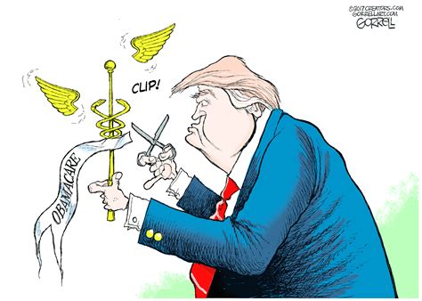 Political Cartoon U S Trump Obamacare Subsidies The Week