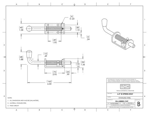 Tch Hardware Pack Stainless Steel Heavy Duty Barrel Bolt Lock