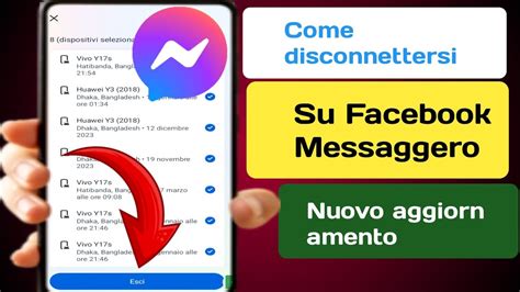 Come Disconnettersi Da Facebook Messenger Su Android Facile E Veloce