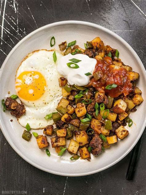 Chorizo Breakfast Hash Step By Step Photos Budget Bytes