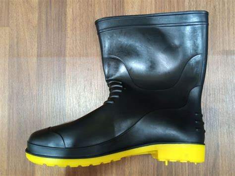 Leather Industrial Safety Gumboots At Rs Pair In Surat Id