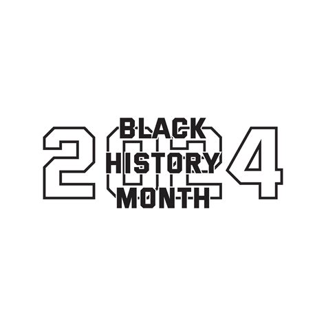 black history month icons vector template illustration logo design ...