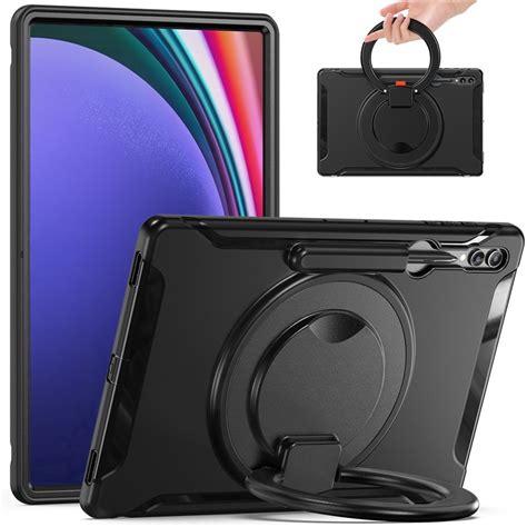 Wholesale For Samsung Galaxy Tab S8 Ultra 146 X900x906 Rotary Kickstand Pc Tpu Tablet Case