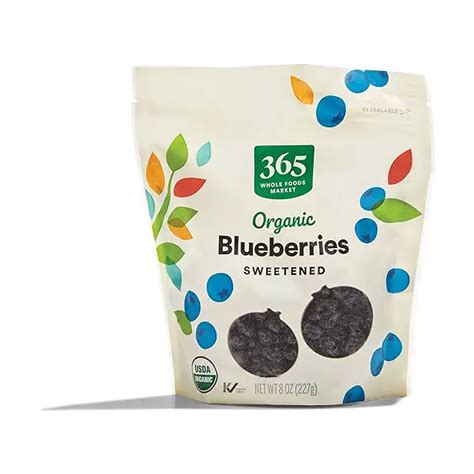 Organic Sweetened Dried Blueberries Oz At Whole Foods Market