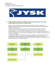 V Konomisk Drift I Jysk Uge Docx Pernille Jones