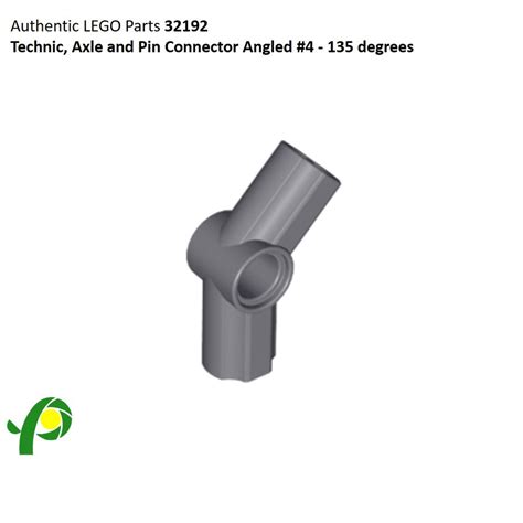 LEGO Parts 32192 Technic Axle And Pin Connector Angled 4 135 Degrees