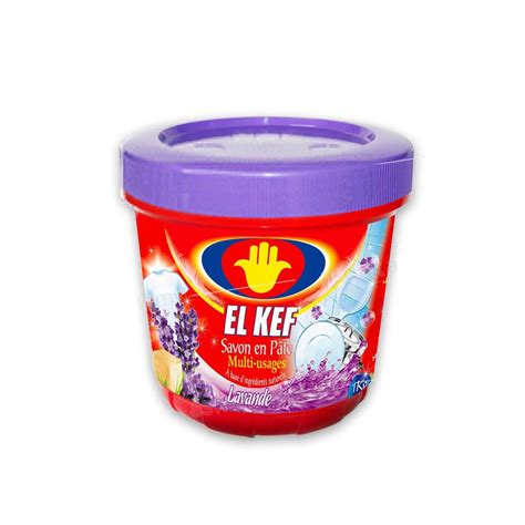 PATE SAVON EL KEF LAVANDE 900G CIMAMARKET