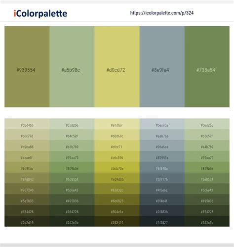 1 Latest Color Schemes With Laser And Granny Smith Color Tone Combinations 2024 Icolorpalette