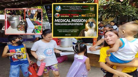 First Community Service Smokey Mountain Balot Tondo Fraternal Order