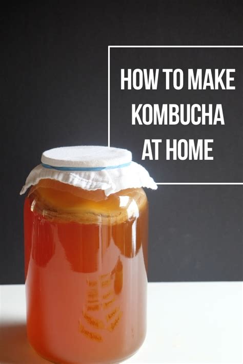 How To Make Kombucha At Home Shutterbean