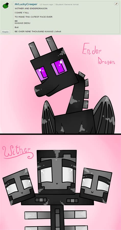 Dare EnderDragon And Wither 15 By BabyWitherBoo On DeviantArt