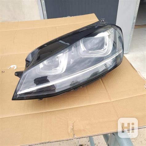 Predni Svetlo Xenon Vw Golf 7 Vii Levy Leve Led Bazar Hyperinzerce Cz