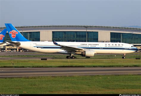 B 5967 China Southern Airlines Airbus A330 323 Photo By Jack Li ID