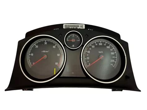 Veloc Metro Instrumentos Y Relojes Opel Astra H Zafira B Xz Eur