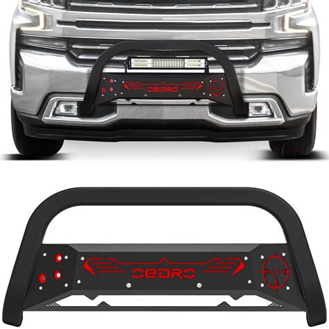 Buy Oedro Paintable Bull Bar Fits 2019 2023 Chevy Silverado 1500gmc