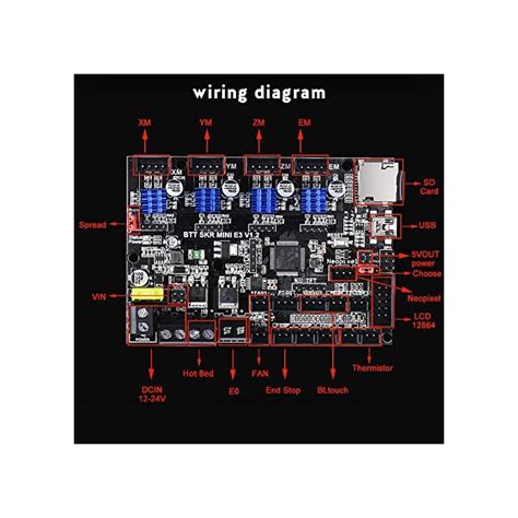 Bigtreetech Direct Cr To Exp Interface Cable For Tft Or Lcd To