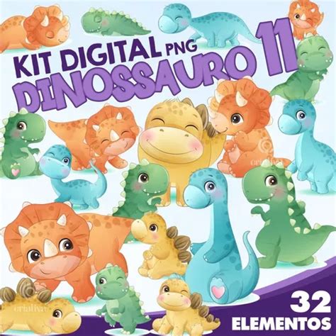 Kit Digital Dinossauro Mercadolivre