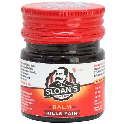 Sloans Ayurvedic Balm Ayurvedic Oils Balms And Creams