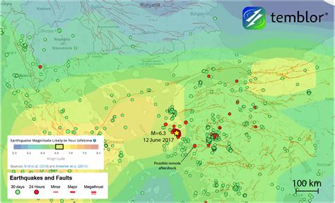 M=6.3 earthquake in the Aegean Sea near the Greece-Turkey border causes ...