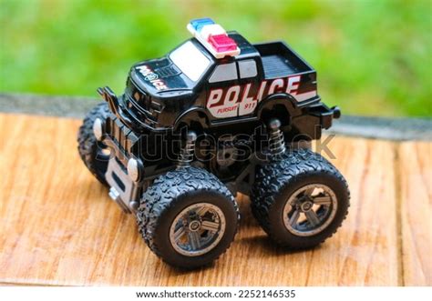 Mini Police Monster Truck Toy Big Stock Photo 2252146535 | Shutterstock