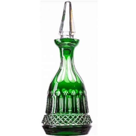 Licoreira Cristal Lapid 69 Mozart Verde Escuro