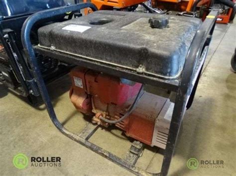 Coleman Powermate Max A 5000 ER Generator 5000 W Gas Roller Auctions