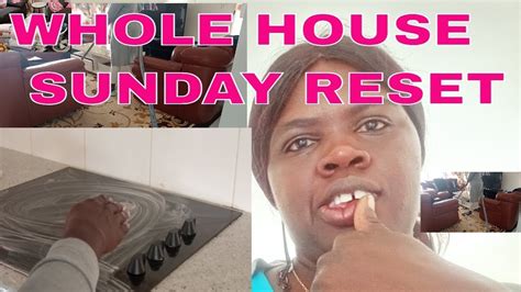 SUNDAY WHOLE HOUSE RESET MORNING ROUTINE WORKING MOM LIFE AYAK BUOL