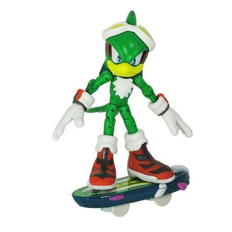 Sonic The Hedgehog Free Riders Jet The Hawk 3.5 Action Figure Jazwares ...