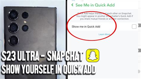 Samsung S Ultra S S Snapchat How To Turn On Off How To Show