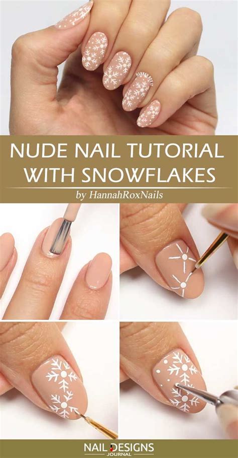 Best Snowflake Nails Designs Tutorials Snowflake Nail Design Nail