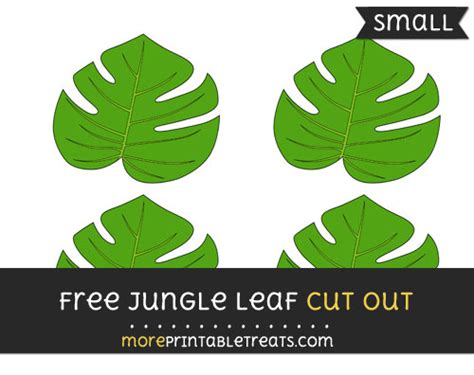 Jungle Leaf Cut Out – Small