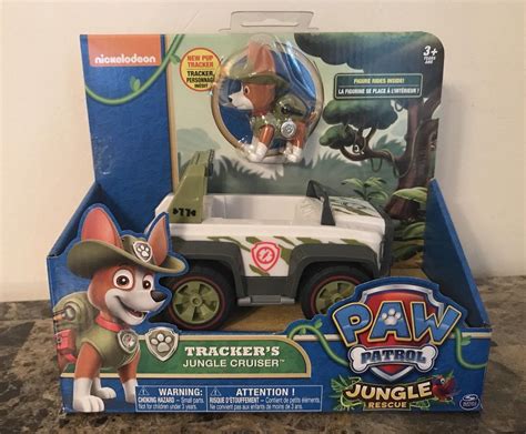 Paw Patrol Trackers Jungle Cruiser Vehicle Truck Car Pup Figure Set New 1953528273