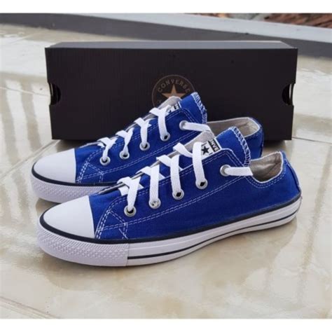 Jual Sepatu Converse Anak Warna Biru Bcabirel Biru Elektrik Sepatu