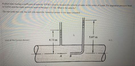 Calculating Velocity Using A Pitot Tube Viewerfrosd