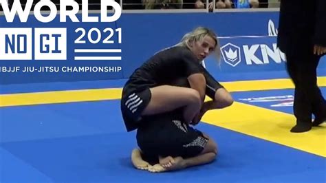 Ffion Davies V Fernanda Mazzelli World NoGi 2021 YouTube