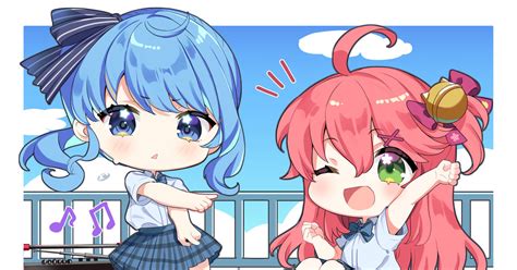 星街すいせい ビビデバ練習中★ もも寝子のイラスト Pixiv