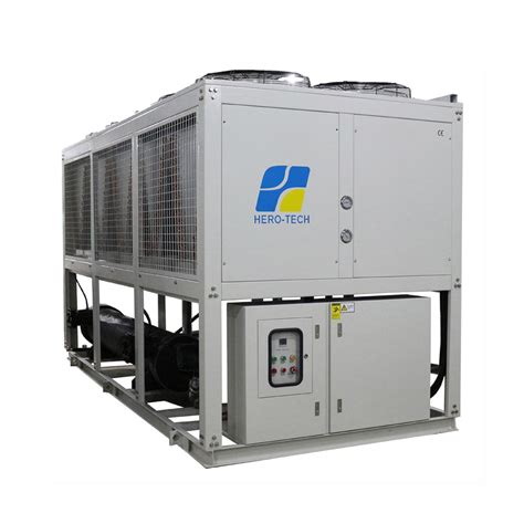 100ton Tr Industrial Air Cooled Screw Water Chiller For Central Air