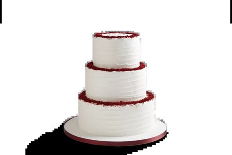 Red Velvet Wedding Cake - various sizes