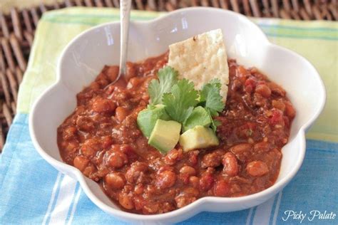 Slow Cooker Beef and Chorizo Chili - Christmas Kitchen