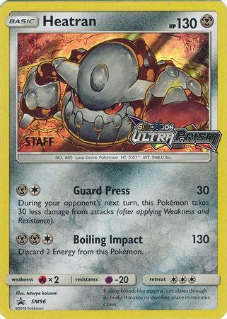 Staff Heatran Sm English Promo Pokumon