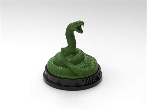 Nagini From Harry Potter 3d Model File Stl 3d Print Model 3d Model 3d