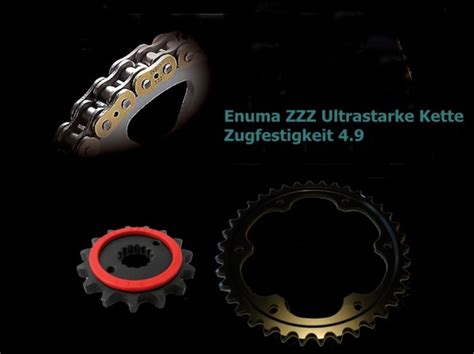 Enuma Kettensatz KTM Super Duke 1290 R ABS Bj 14 Enuma 525ZZZ Kette