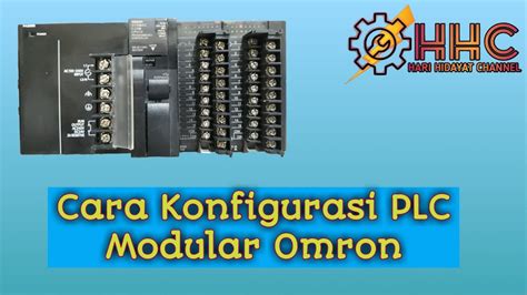 Cara Konfigurasi PLC Modular Omron CJ2M CX Programmer YouTube