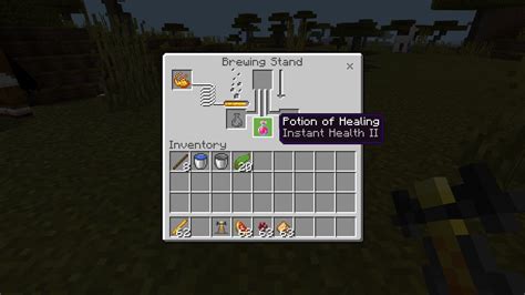 How to Make a Healing Potion (Instant Health) in Minecraft