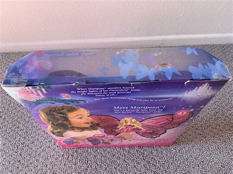 Rare Collectible New Mint In Box Nrfb Barbie Mariposa Magic Wings Doll