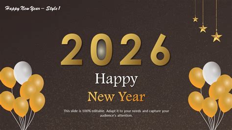 Top 10 New Years Powerpoint Presentation Templates In 2024