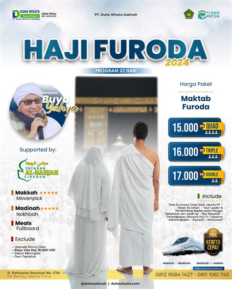 Haji VIP dan Haji Furoda 2024 - Duha Wisata Sakinah